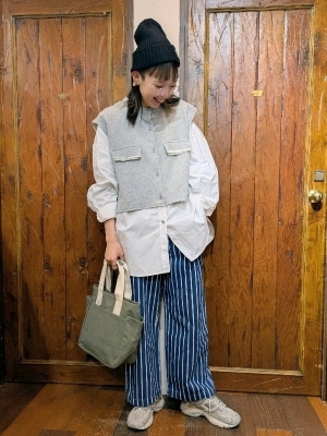 ヒッコリーデニムのおすすめコーデ