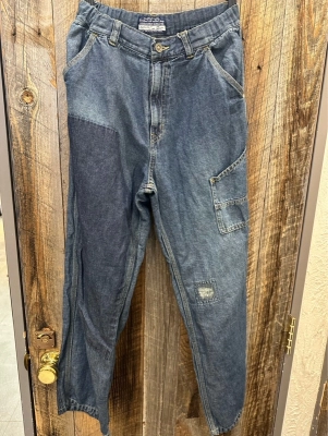 綿麻スラブデニムワークパンツ♪