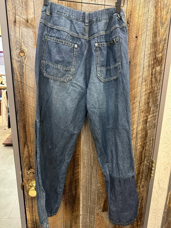 綿麻スラブデニムワークパンツ♪