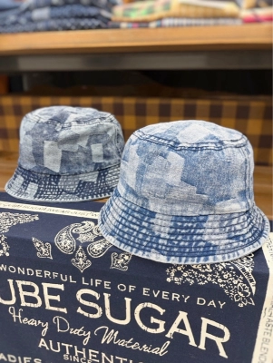 パッチワークデニムHAT☆