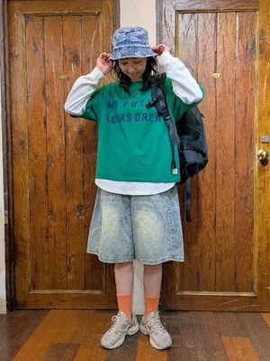 お気に入りハーフデニム