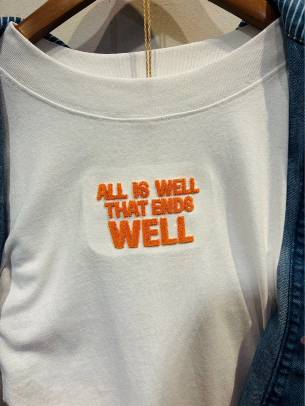 20/-OE天竺 汗染み防止加工 モックネック Tシャツ