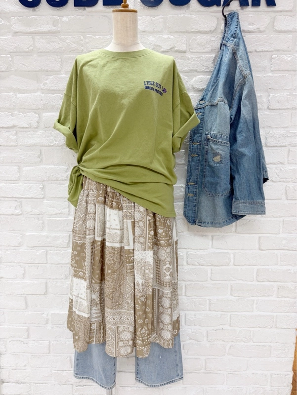 FlowerプリントT☆