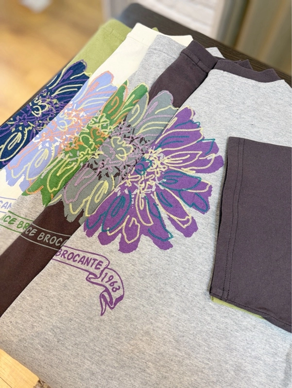 FlowerプリントT☆