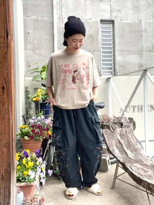 E.T.ドルマンTeeをボーイッシュに！