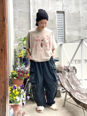 E.T.ドルマンTeeをボーイッシュに！