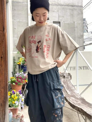 E.T.ドルマンTeeをボーイッシュに！