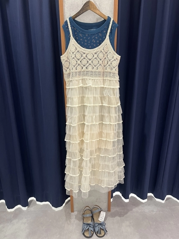 ティアードワンピース