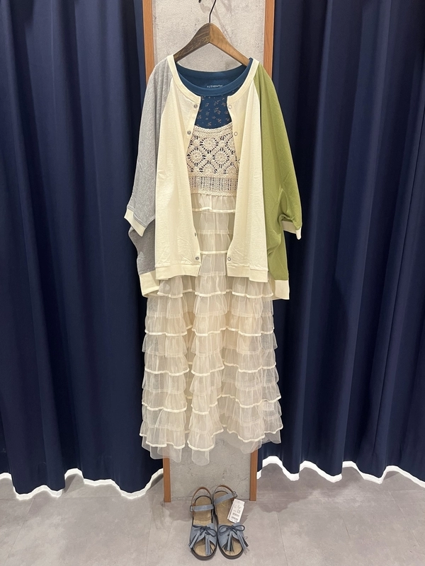 ティアードワンピース