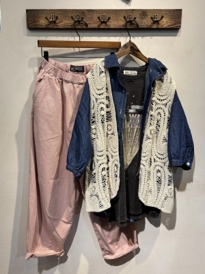 薄手デニムシャツ！