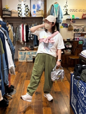 夏のTシャツコーデ！