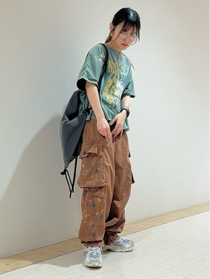 ペンキ飛ばしパンツ