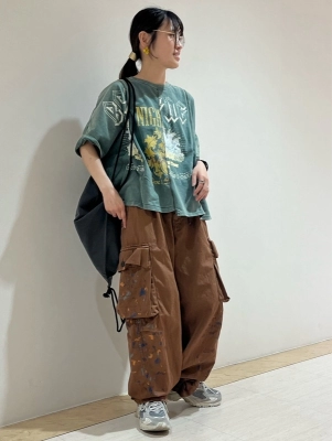 ペンキ飛ばしパンツ