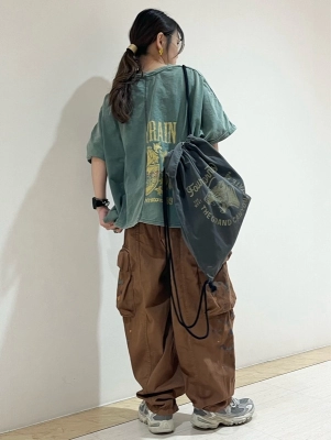 ペンキ飛ばしパンツ