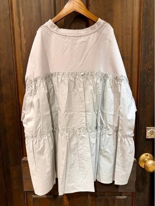 大人気♡大人可愛い布帛切替T☆