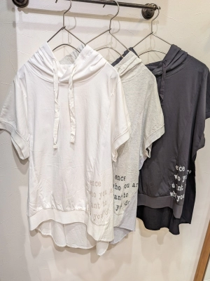 フレンチスリーブBigPOパーカー