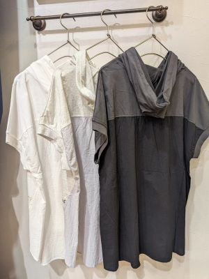 フレンチスリーブBigPOパーカー