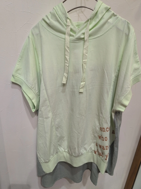 フレンチスリーブBigPOパーカー