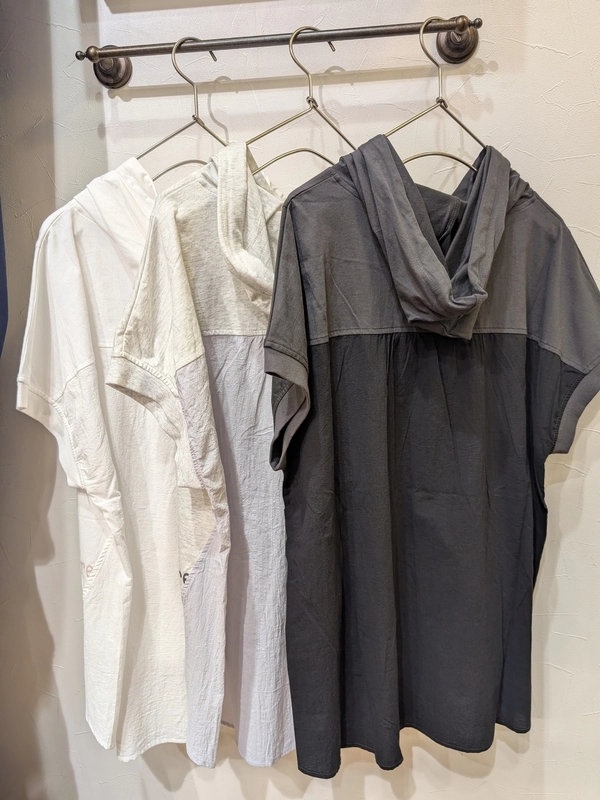 フレンチスリーブBigPOパーカー