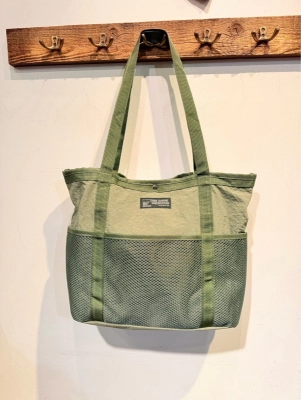 ナイロン×メッシュトートBAG！
