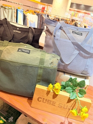ナイロン×メッシュトートBAG！