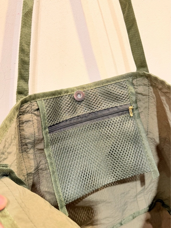ナイロン×メッシュトートBAG！
