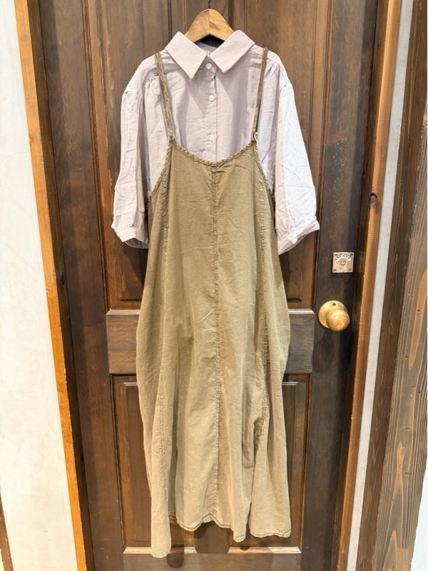 Wガーゼ5分袖シャツ♡