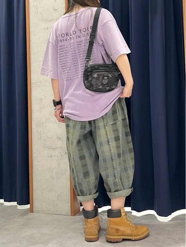 古着風アクティブコーデ