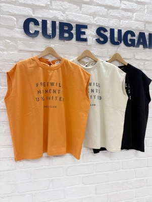 バックレースアップTシャツ☆