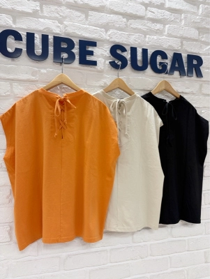 バックレースアップTシャツ☆