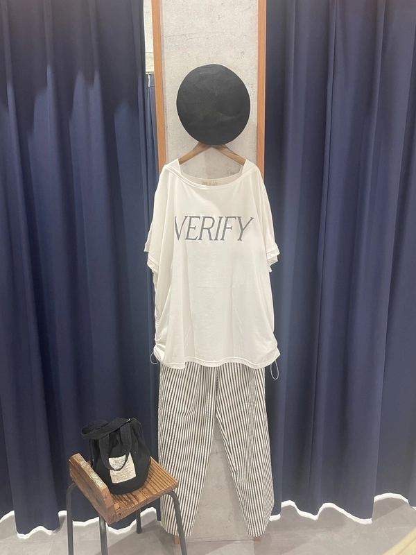 すっきりボートネックT