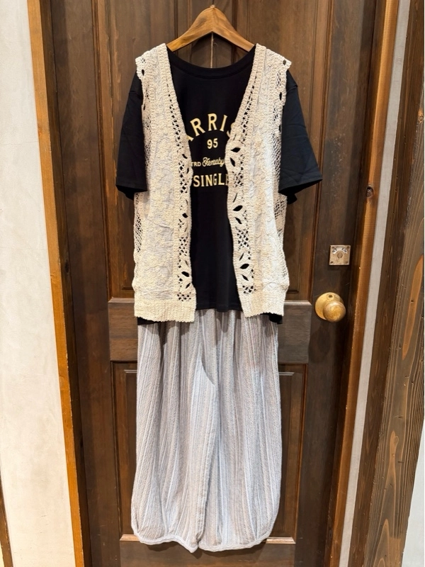 コーデの垢抜けにピッタリ♡レースベスト