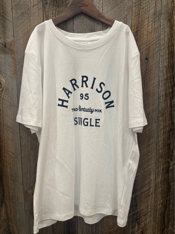 フロッキープリントレギュラーTシャツ