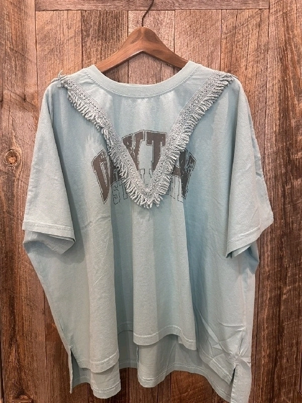 天竺フリンジ付ヤッコＴシャツ