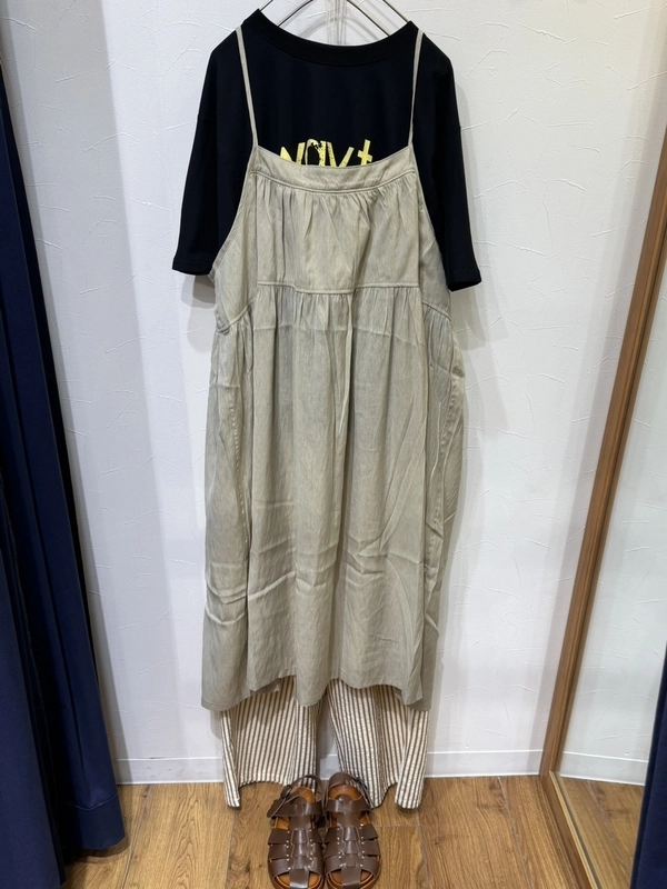 ドライタッチシアーキャミワンピース