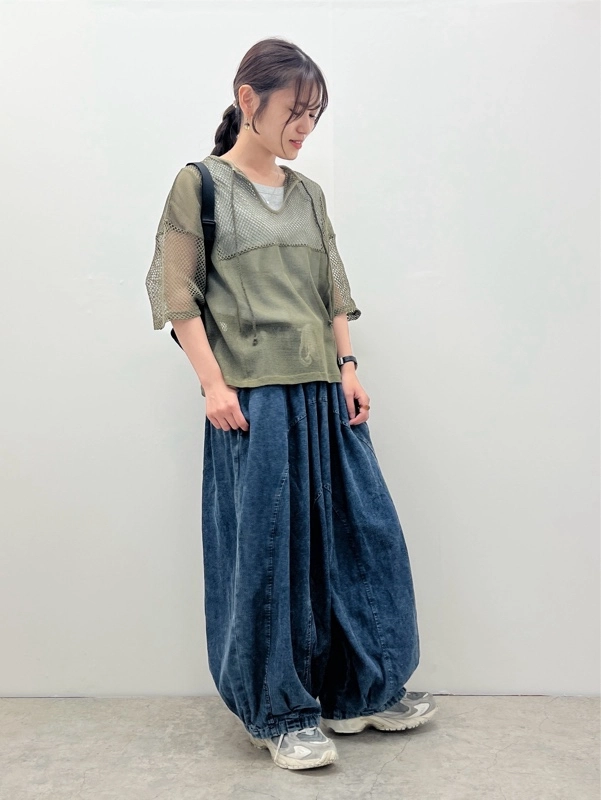 トレンド！メッシュトップス