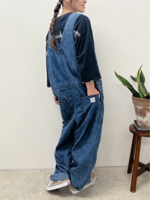 接触冷感サロペット
