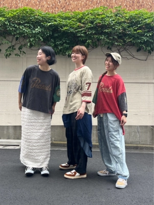 SNOOPY！ワイドなTシャツ