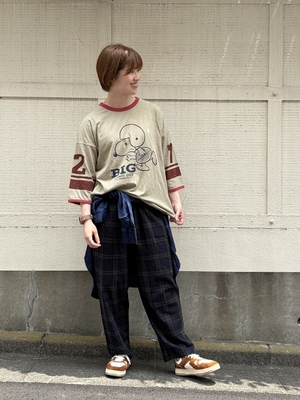 PEANUTSコラボTシャツ②