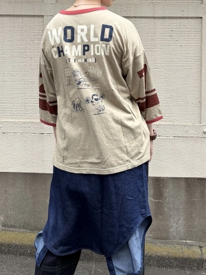 PEANUTSコラボTシャツ②