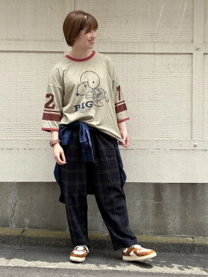 PEANUTSコラボTシャツ②