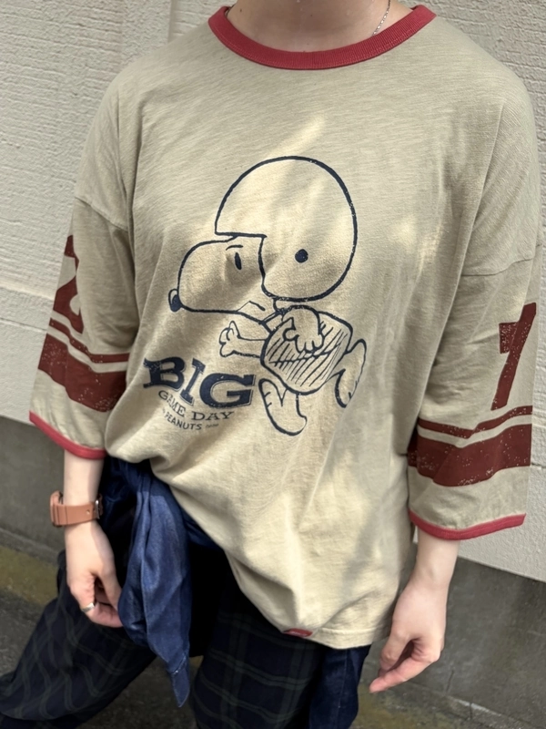 PEANUTSコラボTシャツ②