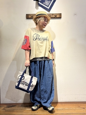 PEANUTSコーデ