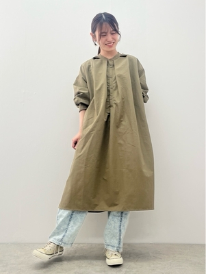 ざっくりシルエットワンピ