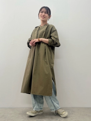 ざっくりシルエットワンピ