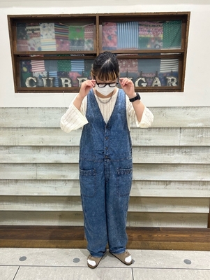 冷感！！サロペットパンツ