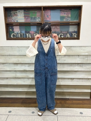 冷感！！サロペットパンツ