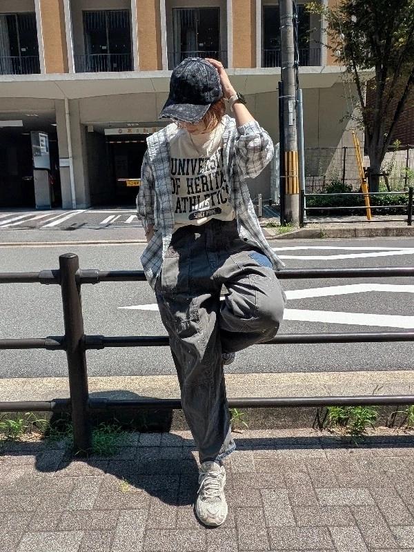 硫化染めパンツ