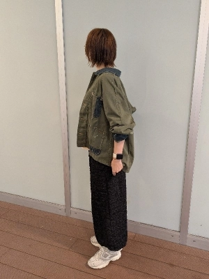 硫化染めジャケット