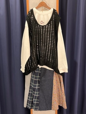 新作！秋のスカートコーデ
